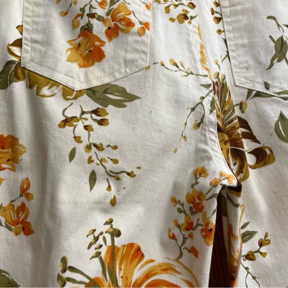 Cream with Multi Colour Floral Print Pant. Waist Size 27” - Picture 11 of 15